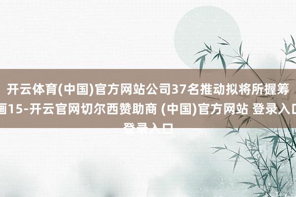 开云体育(中国)官方网站公司37名推动拟将所握筹画15-开云官网切尔西赞助商 (中国)官方网站 登录入口