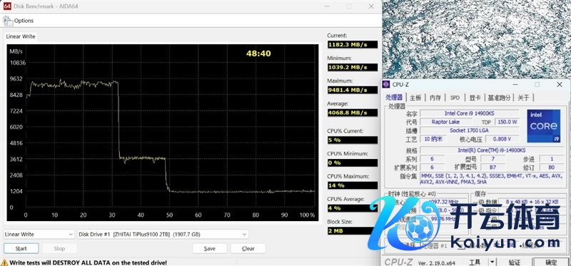 无缓PCIe5.0 SSD性能天花板！长江存储致态TiPlus9100 2TB评测：礼貌读取超12G/s，4K 失色旗舰